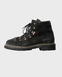 Dark Grey Suede Trekker