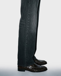 Embossed Moc Loafer