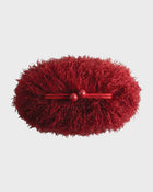 Curly Fur Crossbody Clutch