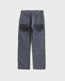 Pinstripe Double Knee Jeans