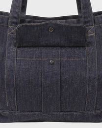 Raw Denim Tote Bag