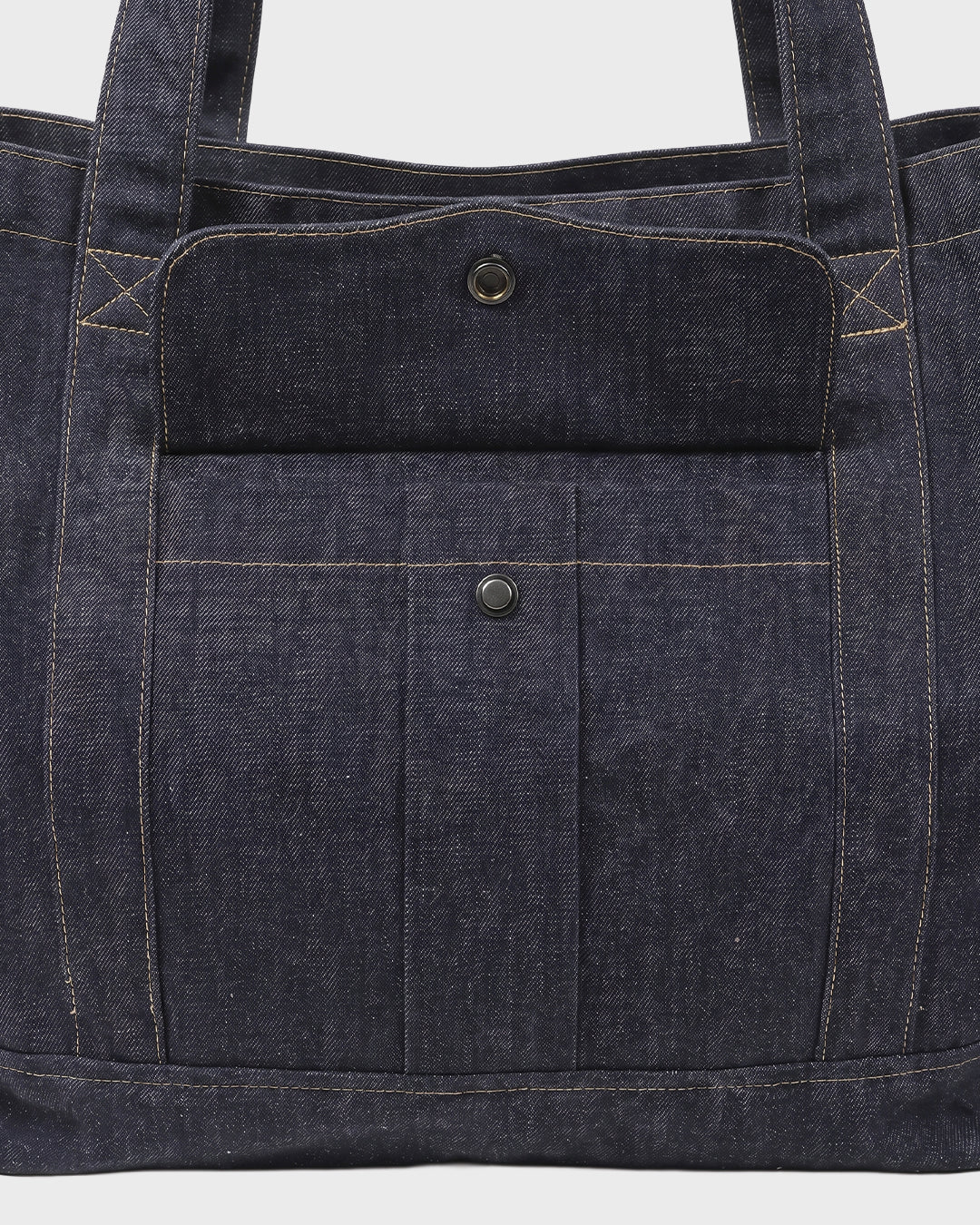 Raw Denim Tote Bag