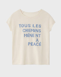 Peace Knit Tee