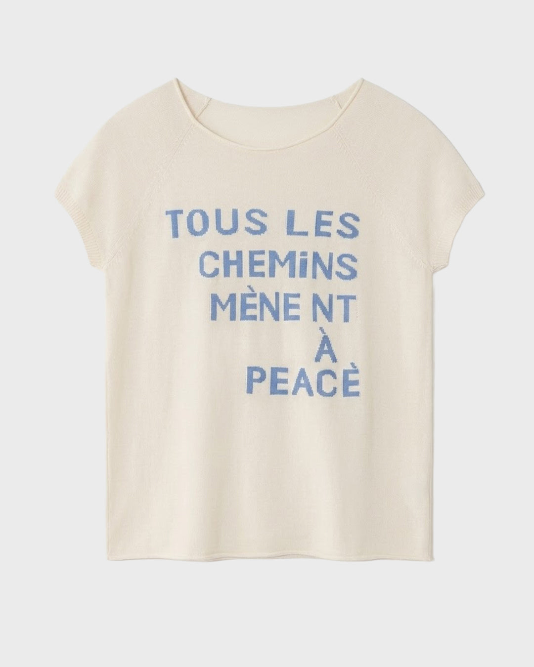 Peace Knit Tee