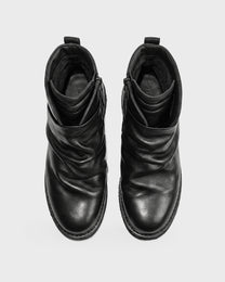 Folded Leather Boot