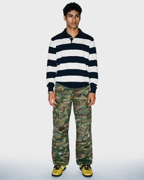 Boro Stitch Camouflage Pant