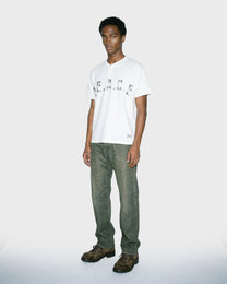 Peace Stencil Henley
