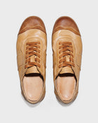 Sneaker alta in pelle con suola carrarmato