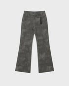 Blurred Plaid Flare Pant
