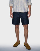Shorts in denim grezzo di ramia