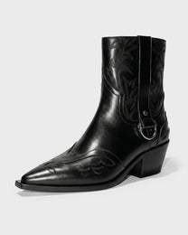 Harness Leather Rodeo Boot