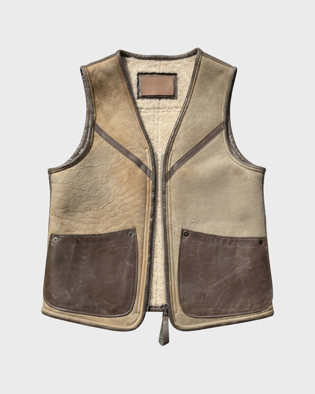 Gilet in montone Shearling Club