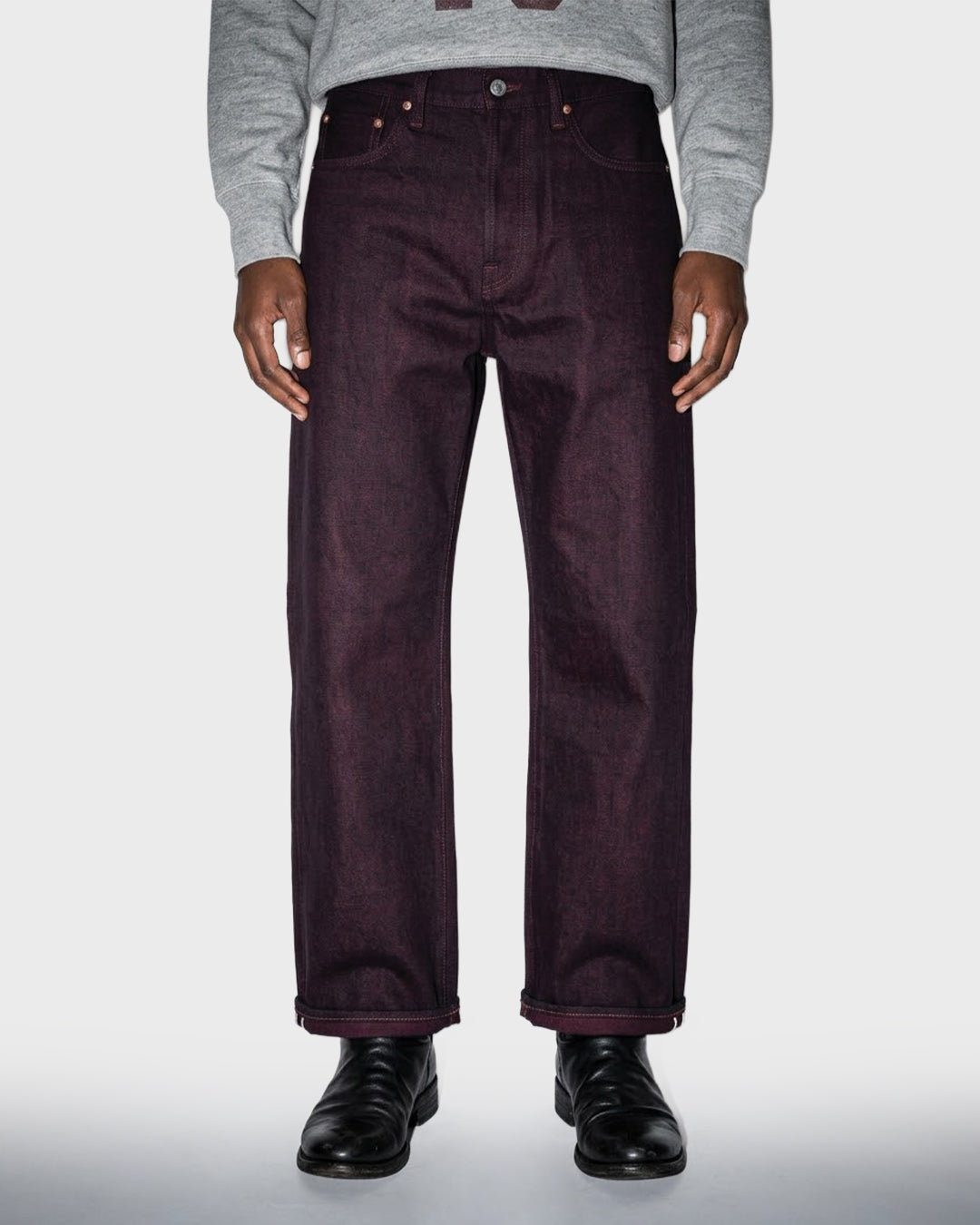 Wine Selvedge Jean