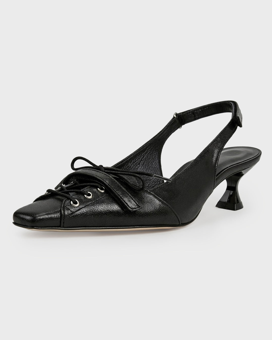 Quoted Lace Pump