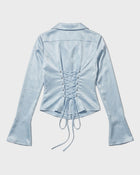 Satin Flare Blouse