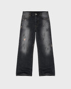 Jeans svasati color carbone sbiadito