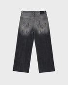 Jeans svasati color carbone sbiadito