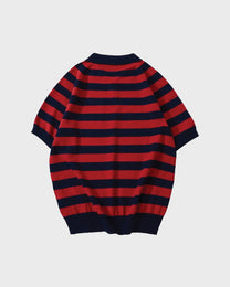 Block Stripe Polo