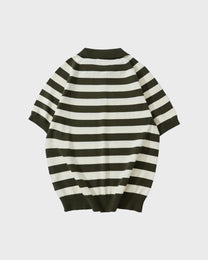 Block Stripe Polo