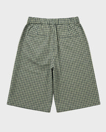 Café Check Shorts