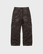 Aged Moleskin Cargo Trousers