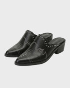 Block Heel Western Slipper