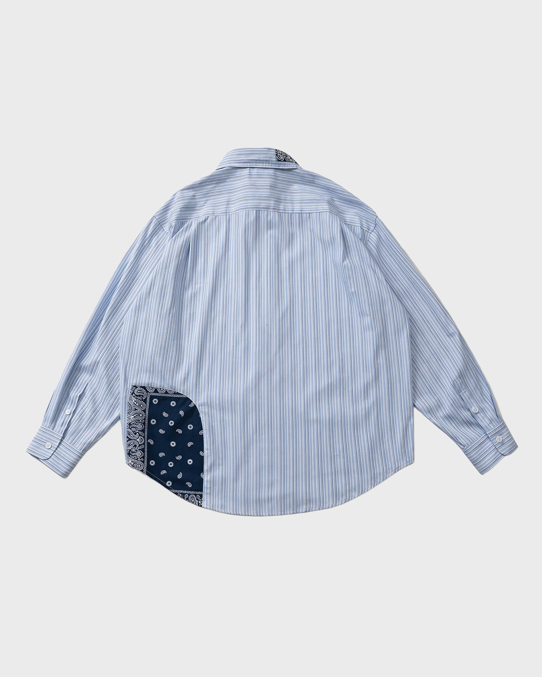 Camicia Oxford Paisley Patch