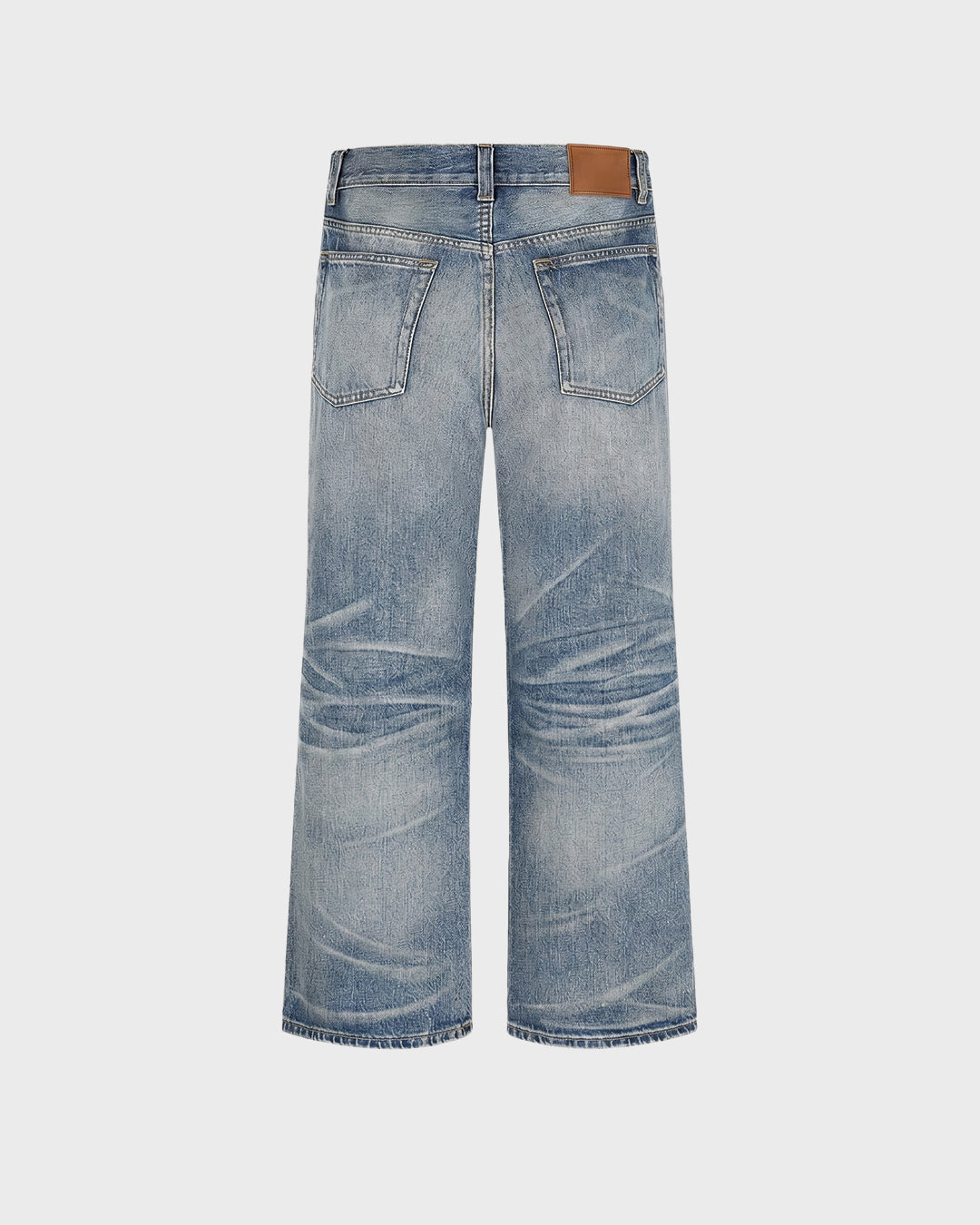 Ice Wash Bootcut Jeans