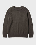 Maglione in maglia con linea raglan