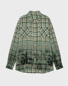 Cloud Wash Plaid Blouse