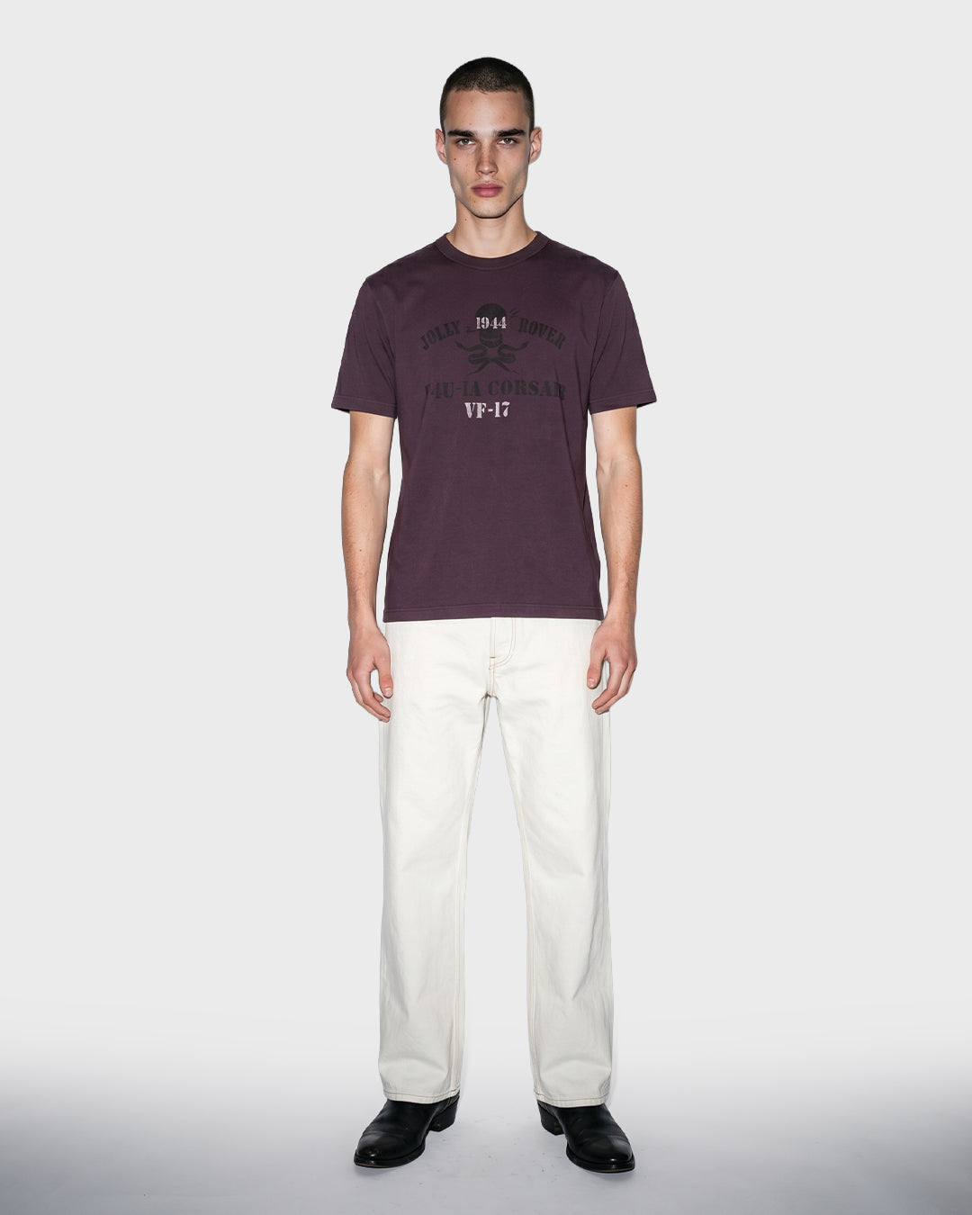 Selvedge Pearl Wide Jeans