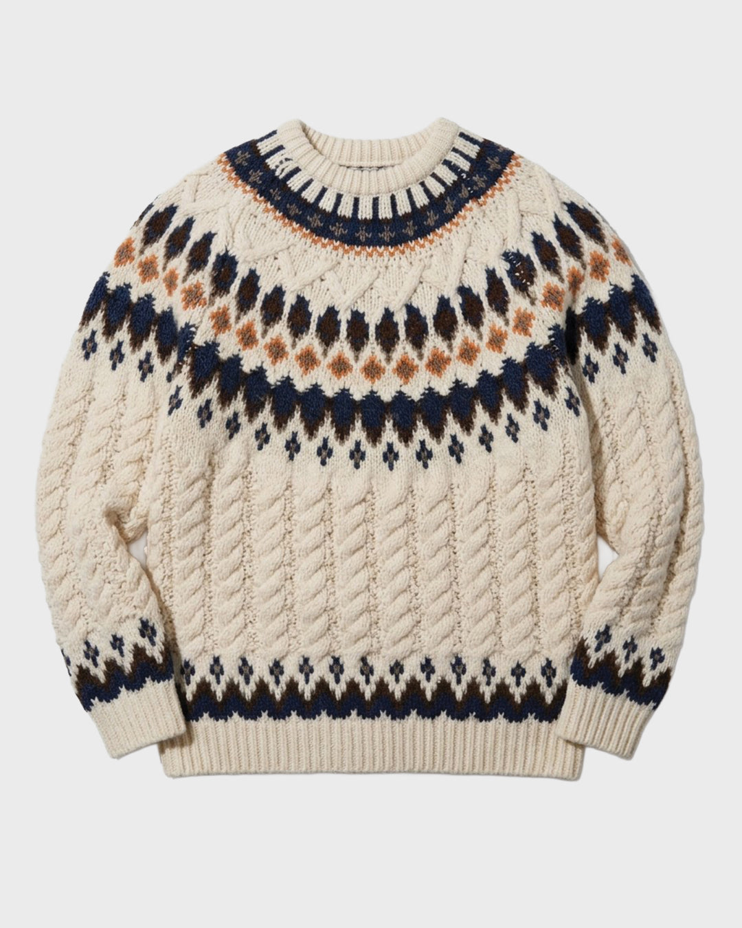 Maglione in maglia con linea raglan