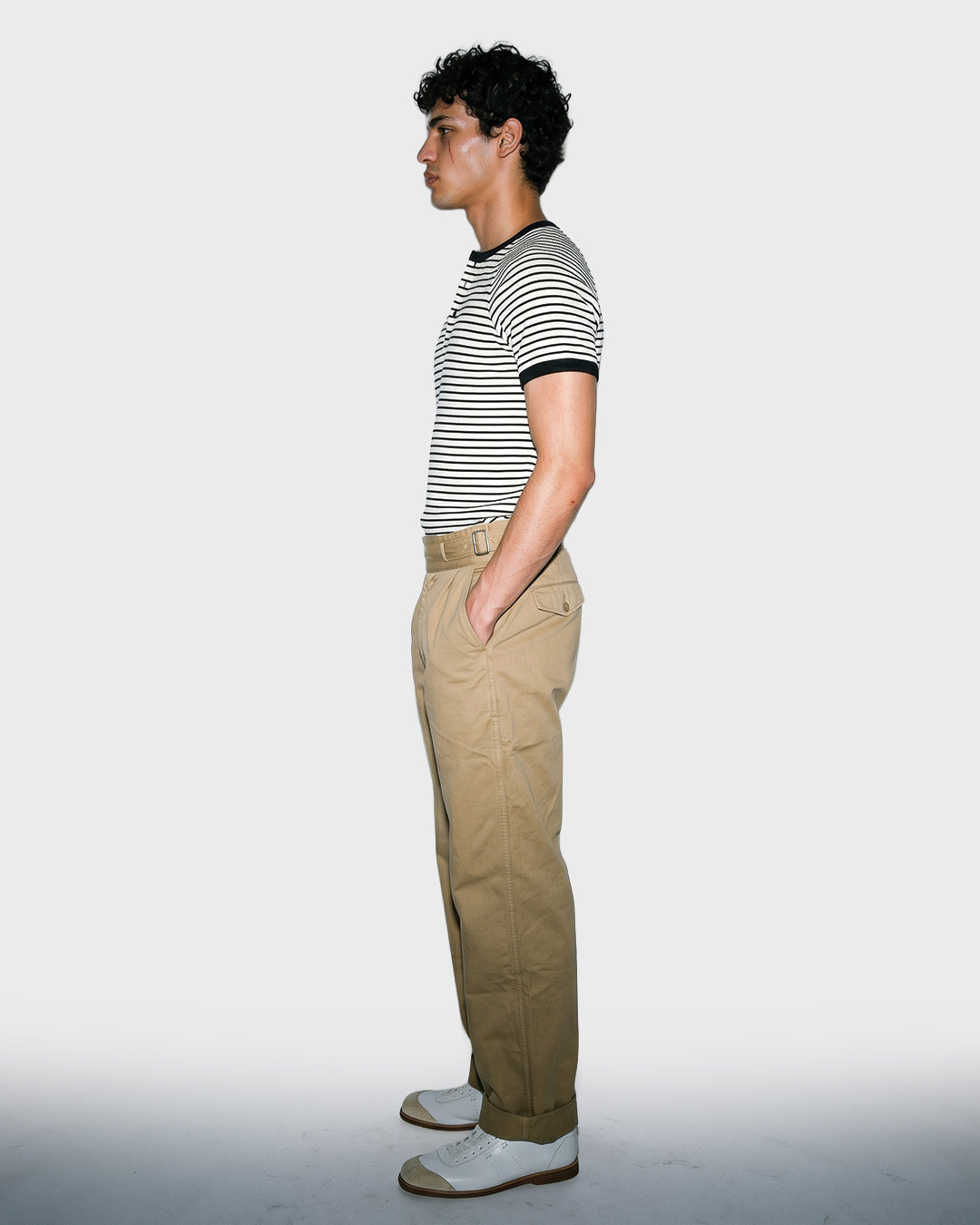 Side Buckle Field Trouser