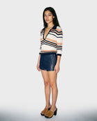 Indigo Shimmer Mini Skort