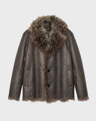 Shearling Record Coat