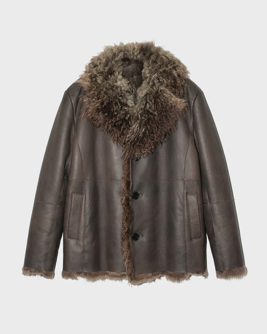 Shearling Record Coat