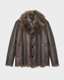 Shearling Record Coat