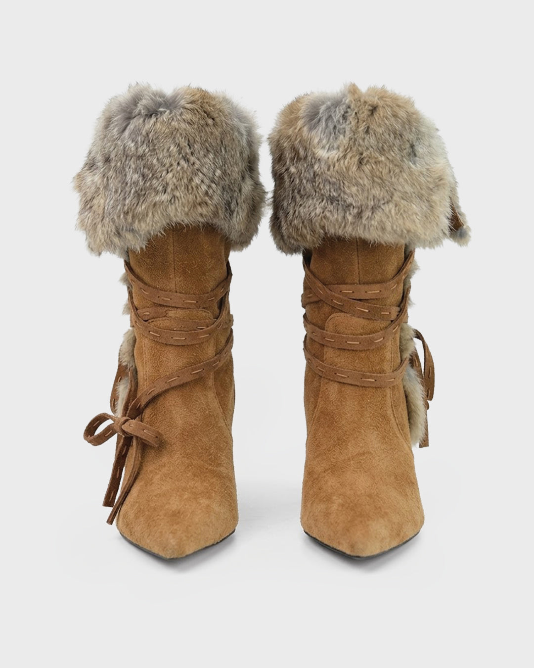 Fur Cuffed Boot
