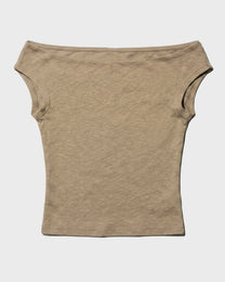 Off-Shoulder Stretch Top