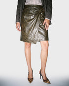 Moto Seam Skirt