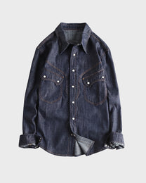 Pearl Snap Denim Shirt