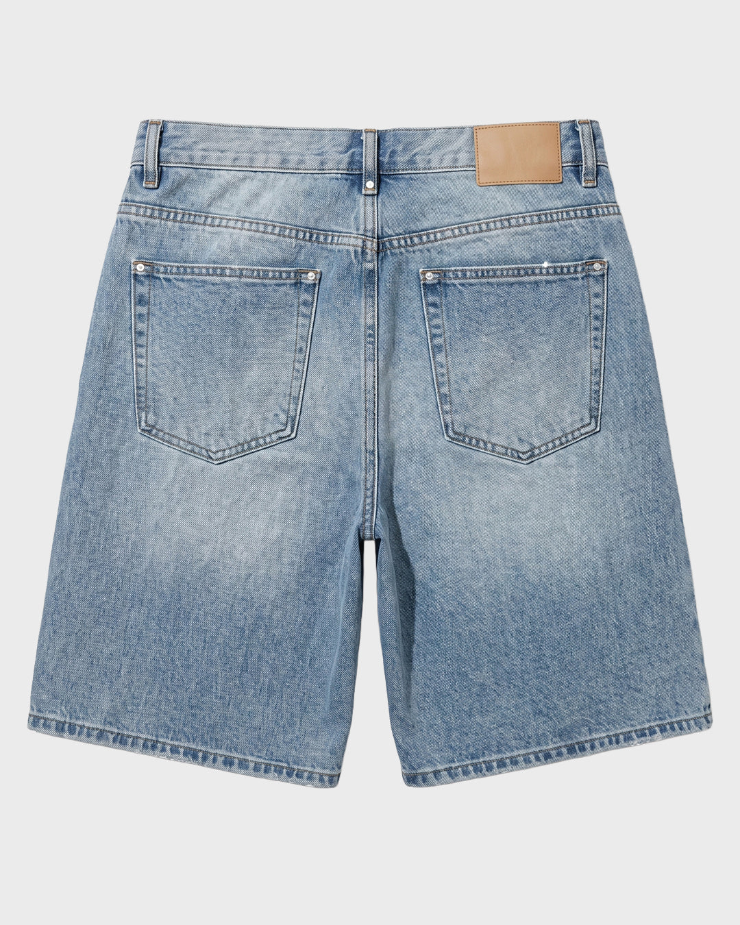 Long Cut Denim Short