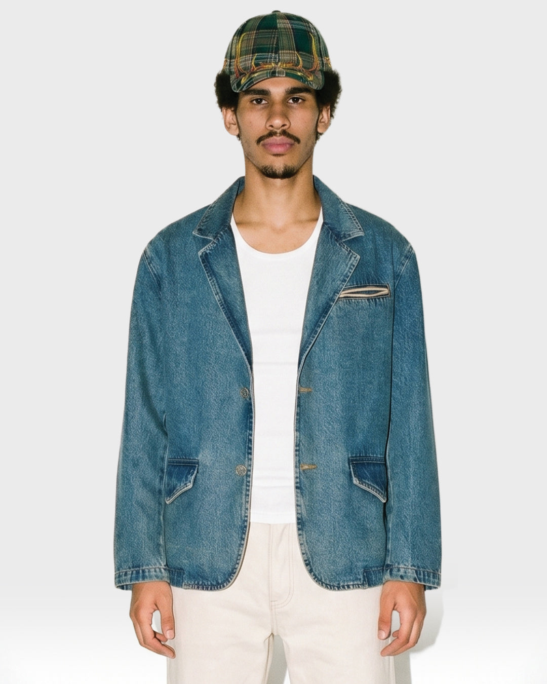 Washed Blue Blazer