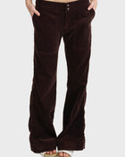 Patch Pocket Flare Trousers