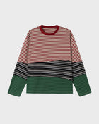 Maglia a Maniche Lunghe con Pannelli a Contrasto