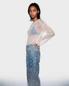 Sheer Halo Knit Sweater
