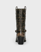 Antique Brass Rodeo Boot