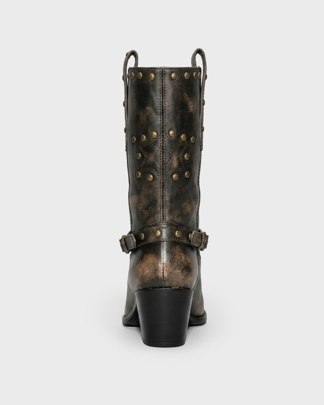 Antique Brass Rodeo Boot