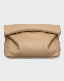 The Fold Leather Clutch