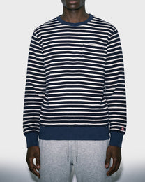 Towel Stripe Knit Pullover